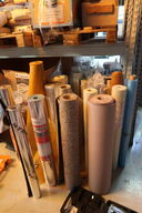 Div. Ruller med underlag m.m.