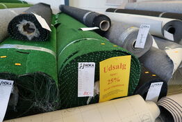 1 rulle gulvtæppe PARK