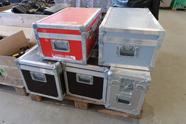 7 stk. Flightcases