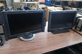 2 stk. 17" Monitors PANASONIC BT-LH1700WE