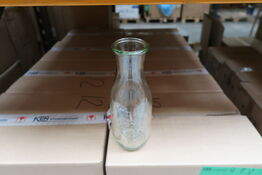 48 stk. Patentglas 85 cl u/låg Diam 100 mm Weck
