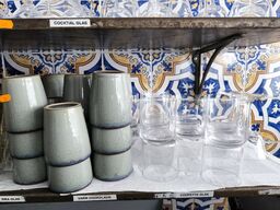 Stentøjskopper, RIEDEL glas & kurve