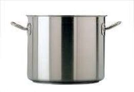 2 stk. Gryde høj 22 ltr diam 320 mm til induktion, el og gas