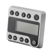 10 stk. Minutur digitalt op til 99 timer ekskl. CR 2032 batteri 263095