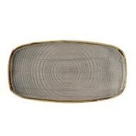 6 stk. Serveringsfad grå B350 x D185 mm Stonecast Walled Churchill