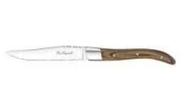 48 stk. Steakkniv brunt træskaft L227 mm Lou Laguiole