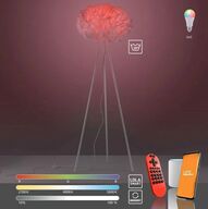 Paul neuhaus led rgb gulvlampe med remote(ubrugt)