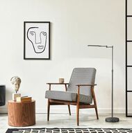 Fischer og honsel nami gulvlampe dæmpbar - sort(ubrugt)