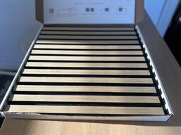 Akustikpanel 12stk (6 pakker) LIGHT OAK 52x52cm