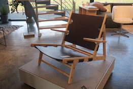 Loungestol FREDERICIA FURNITURE "Jagtstolen 2229, Børge Mogensen”