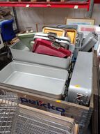 Parti metalkasser. Assorterede.