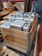 Parti metalkasser. Assorterede.