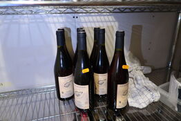 8 flasker rødvin LES GAULES DE BOIS