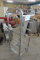 Transportvogn rustfrit stål