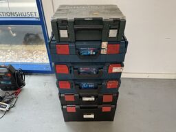 6 stk. Kasser til elværktøj