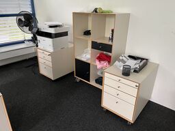 Div. reoler med indhold og blæser