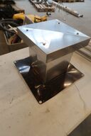 1 stk. taghætte til paptag 20x20 cm