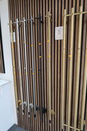 Håndklædetørrer CASSØE Rimini blank messing