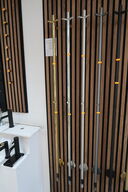 Håndklædetørrer CASSØE Rimini poleret stål