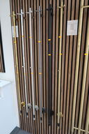 Håndklædetørrer CASSØE Rimini mat sort