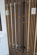 Håndklædetørrer CASSØE Rimini børstet stål