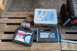 Topnøglesæt + diverse kopbor 