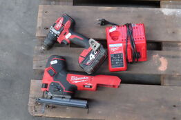 2 stk. elværktøj MILWAUKEE 