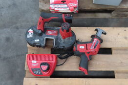 2 stk. elværktøj MILWAUKEE 