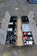 6 stk. Sortimentskasser med indhold 