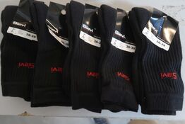 5 par strømper, sorte