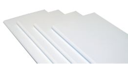 6 stk. Hylde M-design 100x20x1,50 cm. – Hvid