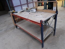 Arbejdsbord af pallereolsmodul (uden indhold)