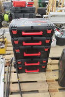 5 stk. Værktøjsakasser MILWAUKEE