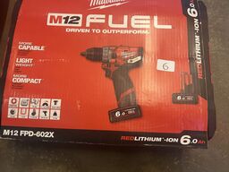 Milwaukee skruemaskine M12 FPD-602X