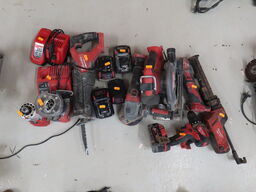 Stort lot accu. værktøj MILWAUKEE