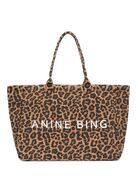 Leo Canvas Tote ANINE BING Str.: Onesize