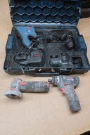 Vinkelsliber og skruemaskine BOSCH 