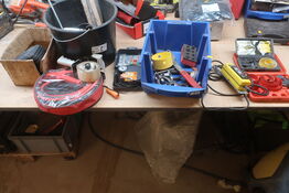 Hulbor, startkabler, værktøj m.m.