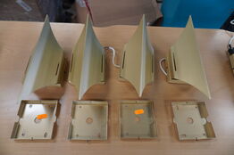 4 stk. Væglamper LYFA Gothic Wall 2 single