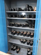 Stålskab inkl. indhold (se billeder)