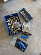 Div. fittings, koblinger m.v. til trykluft