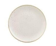 6 stk. Tallerken coupe vanilje 324 mm Stonecast Churchill