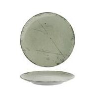 17 stk. Tallerken coupe grøn 263 mm Stone