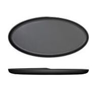 2 stk. Fad melamin mat sort B550 x D275 x H35mm Copenhagen