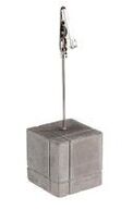 1 stk. Buffetskilt holder cement m/clips 120 mm 4 stk