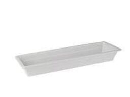5 stk. Serveringsfad 2/4 GN 530 x 160 x 65 mm Melamin hvid