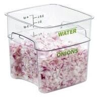 16 stk. Opbevaringsboks u/låg 3,8 ltr Cambro
