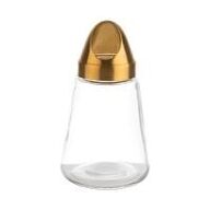 4 stk. Snackdispenser guld look H155 mm