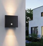 2 stk. paul neuhaus genopladelig væglampe udendørs m.sensor(ubrugt