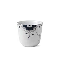Royal Copenhagen sort Mega Riflet termokop 26 cl